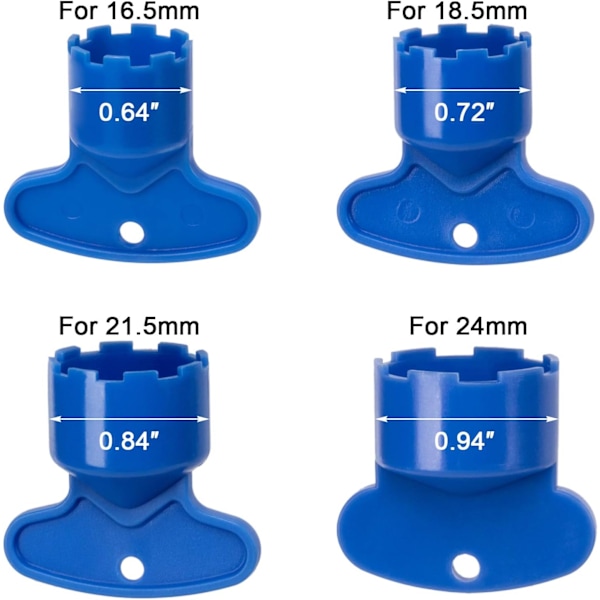 8PCS Cache Faucet Aerator Key. Removal Wrench Tool. for