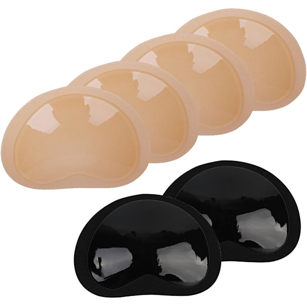 Silikon-bh-insatser Bröstskydd Klibbiga push-up-inlägg