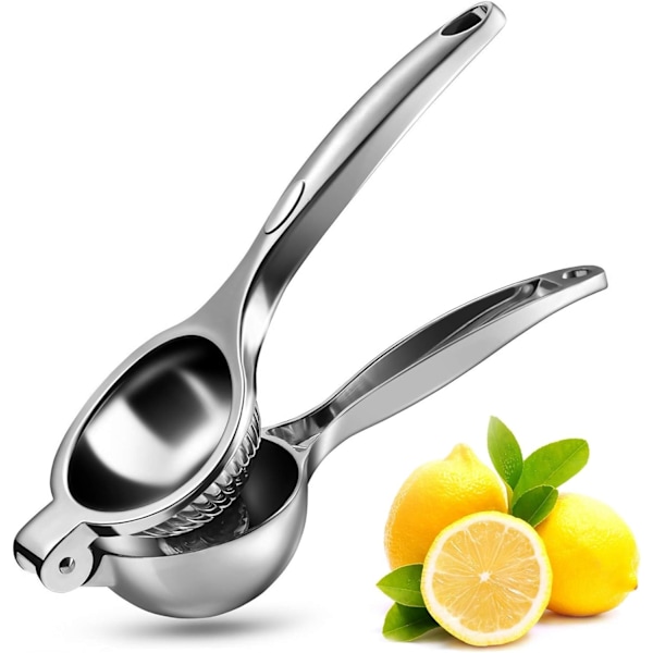 Manuell sitronpresse, appelsin lime sitrus manuell presse, veldesignet manuell presse er enkel å bruke og rengjøre - korrosjonsbestandig og tåler oppvaskmaskin