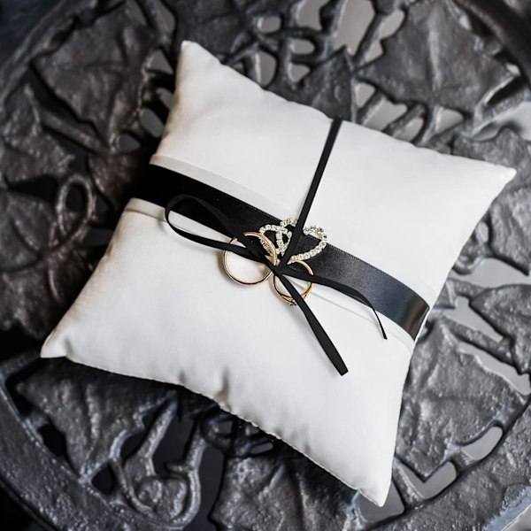 Svart Grosgrain-set för hantverk