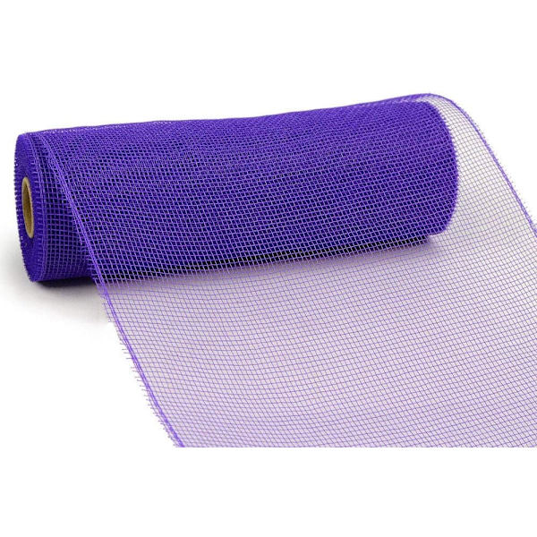 Lilla Deko Mesh Krans Dekoration - 10\" x 10 Yards, Påske, Jul, Dekorativ