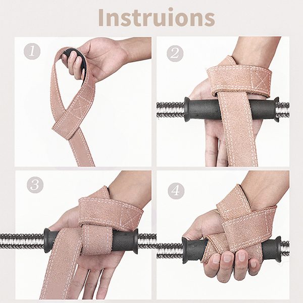 Kohud Power Strap Håndledsrem Fortykket greb