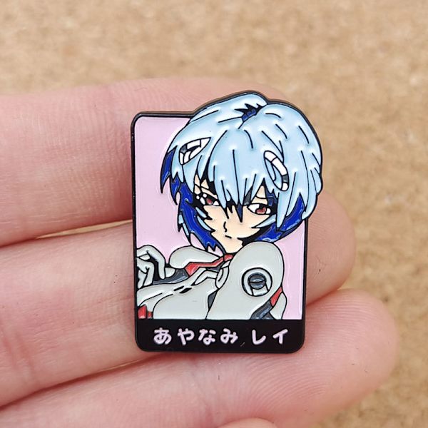 New Century Gospel Warrior Ayanami Boli Brosch