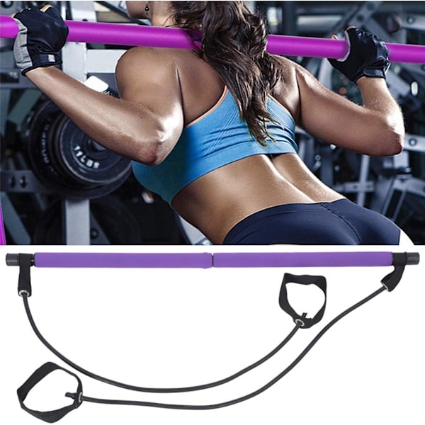 Stick Yga  Prtable Hme Fitness Sprt Training Elastic  Eercise Equipment Wrkut Pull Rd Fitness Defult Defult