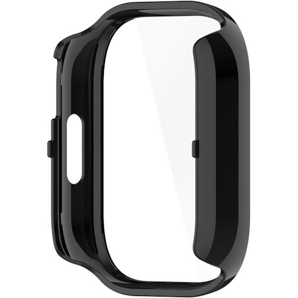 Kompatibel med Redmi Watch 5 Lite Smartklokke Full Dekning PC Beskyttelsesdeksel med Herdet Glass Berøringsvennlig Skjermbeskytter Smartklokke Tilbehør
