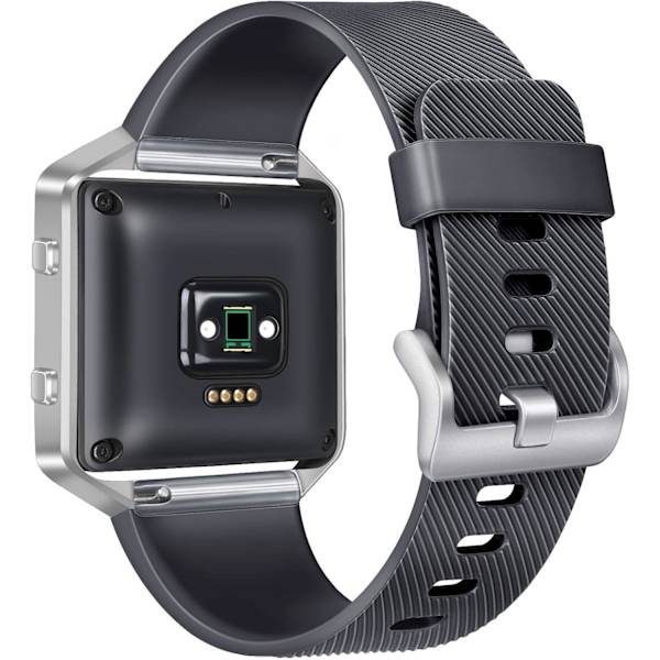 Justerbar silikone rem til Fitbit Blaze - Udskiftningsarmbånd