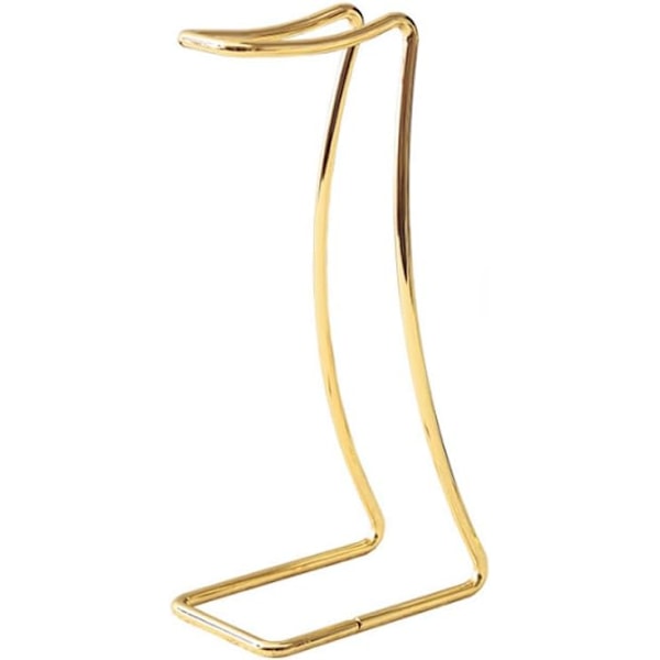 Hovedtelefonholder Skrivebord Headset Holder Øretelefonholder Metal Skrivebord Gaming Headset Holder til Alle Hovedtelefonstørrelser Guld Guld