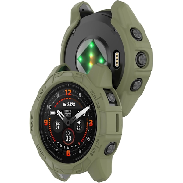 Garmin Skyddsfodral för Fenix 7X/EPIX Pro 51mm Smartklocka - TPU Anti-Repor Stötfångare Skal Skyddsram Tillbehör (6-pack) 6-pack