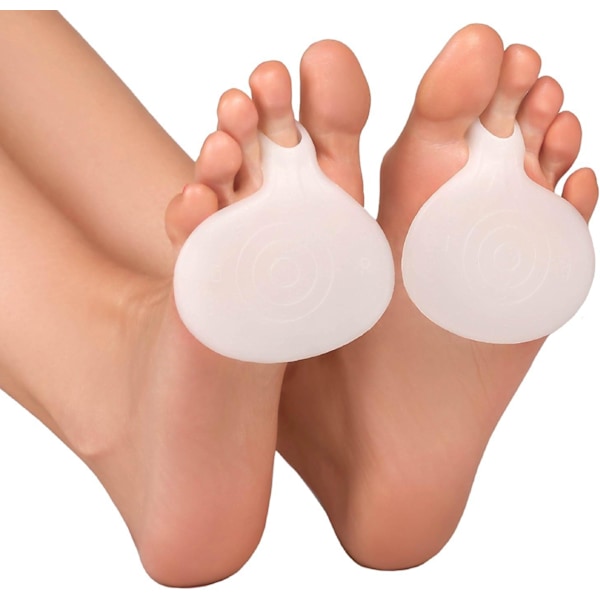 6 stk Silikon Gel Ball Of Foot Pude Arch Support Innersåler