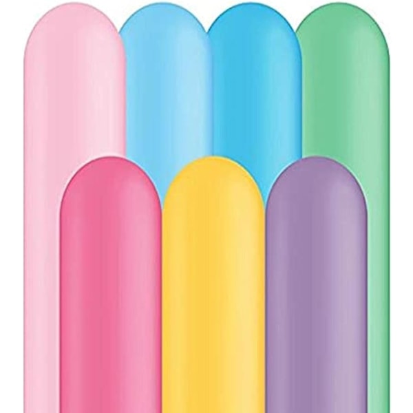 260Q Vibrant Sortiment bindningsballonger (100st)
