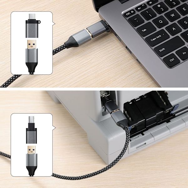 USB-kabel 3.0 (2 m), USB-hane 3.0 till USB-hona 3.0, USB 3.0