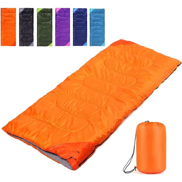 Camping sovsäck för vuxna pojkar och flickor. Kallt och varmt