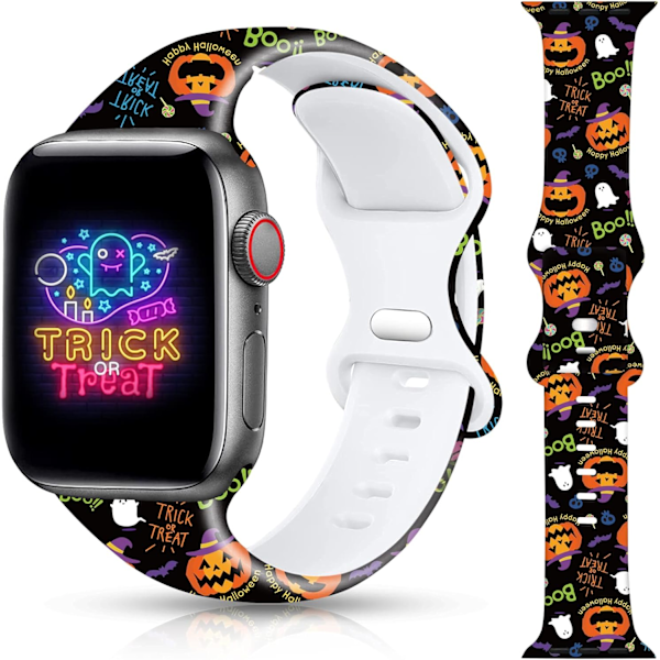 Jul Halloween Watch Band Kompatibel med Apple Watch Band 38mm