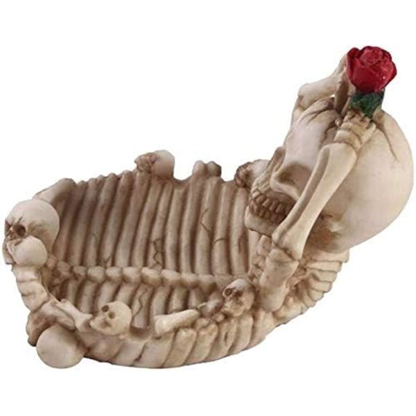 3 stk. Askebæger Seje Ting til Dit Værelse Rygning Askebeholder Hjemmeindretning Desktop Smykke Rygning Askebakke Halloween Ornament Kranie Dekoration