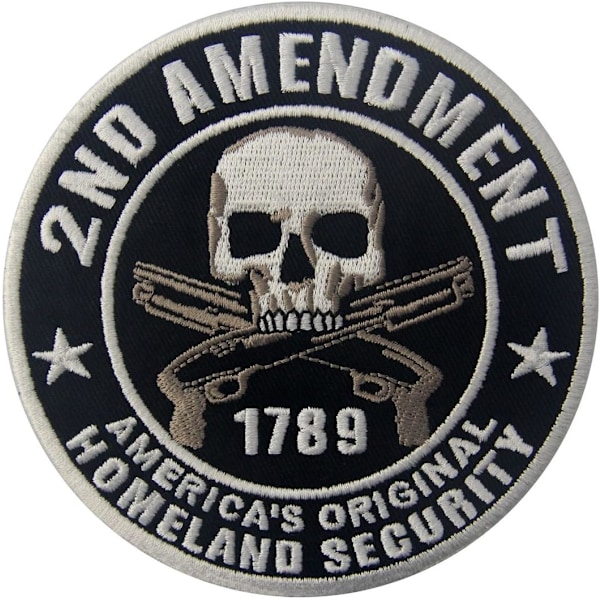 Homeland Security 2. patch - brodert strykejern på sy på emblem