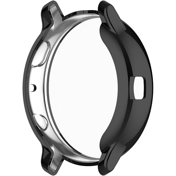 Full Dekning Etui for Galaxy Watch Active 2 44mm (SM-R820), Mykt Anti-Fall Beskyttelsesdeksel for Galaxy Watch Active 2 44mm (SM-R820) (Svart) Svart