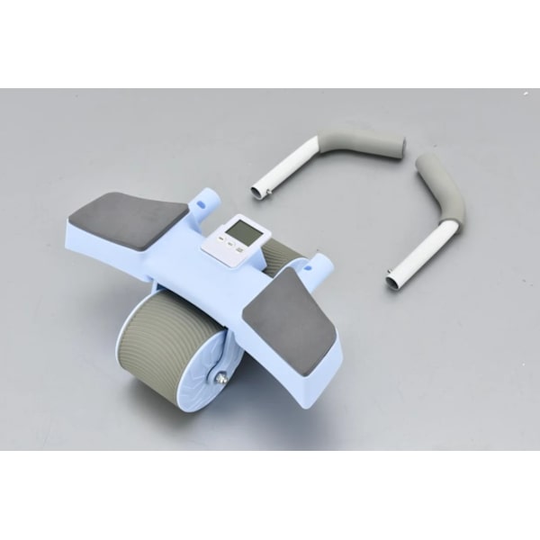 Intelligent Counting Upgrade 2 i 1 Plank Trainer Core Fitness Automatisk Rebound Buken Roller Armbågsstöd Buken Wheel
