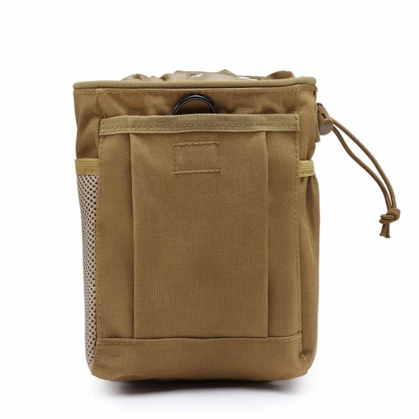 Tactical Molle Magazine Dump Drop Pouch Utomhus Jakt Återhämtning Midjepaket Utility EDC Bag Military Airsoft Ammo Mag Påsar MC