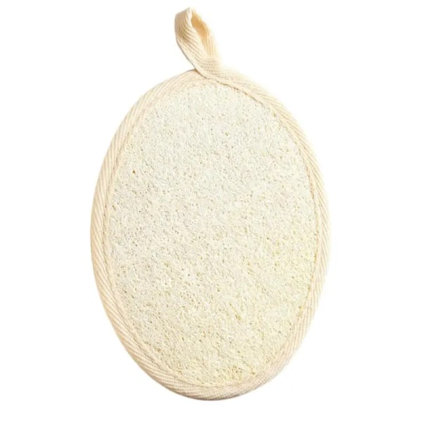 Naturlig Loofah Kroppsskrubber Bad Exfolieringssvamp Mjuka duschborstar Clearner Pad Exfoliator Shower Puff Kroppshudvårdsverktyg Style B