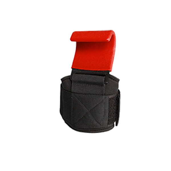 Gym Tyngdlyftning Krok Grepp Remmar Halkfri Fitness Träning Handledshandskar Pull-up krokar Grepp Remmar med handledsband Dark Khaki