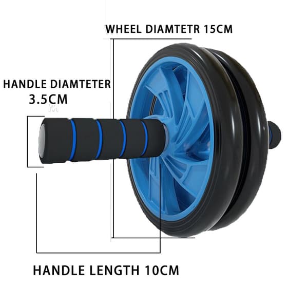 Maghjul Halkfri Roller Mute Herr Two-whe Blue
