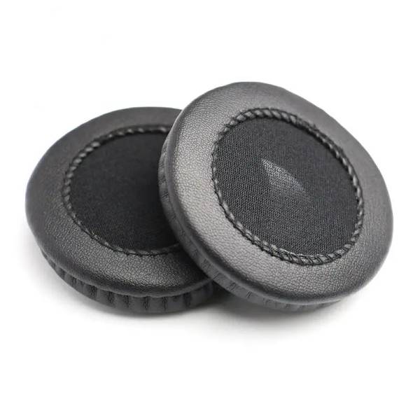 Universal Ersättning Runda öronkuddar Reparationsdelar 50 mm 60 mm 65 mm 70 mm 75 mm 80 mm 85 mm 90 mm 95 mm 100 mm 110 mm hörlursfodral Round 85mm(black)
