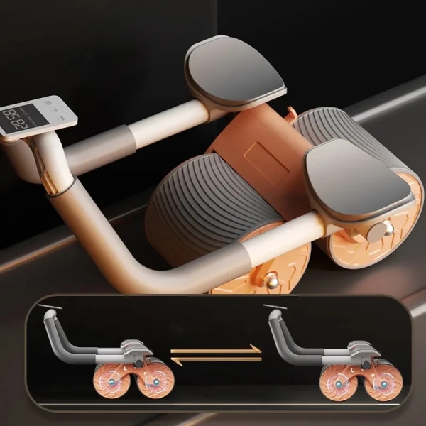 2023 Nytt Smart Fitness ABS Material AB Roller Wheel Automatiskt muskelbukhjul med knämatta