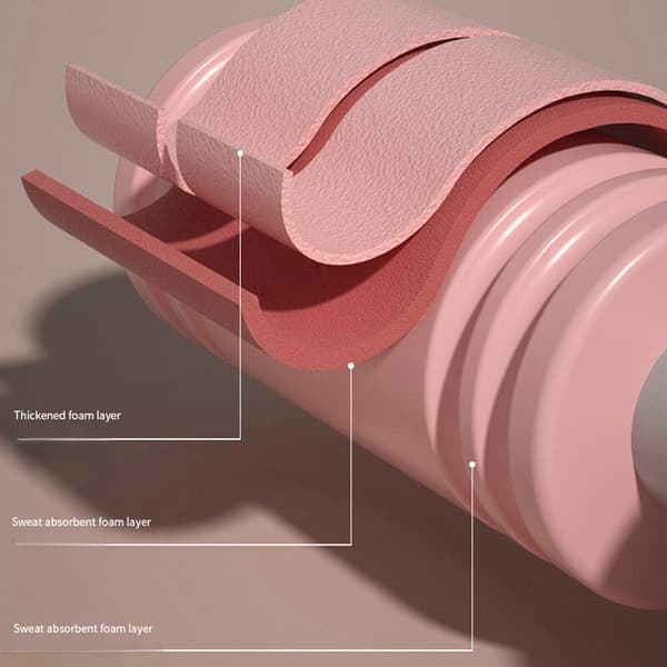 Ab Rollers Gymutrustning Tränad Mage Armar Th Pink/Single Pole