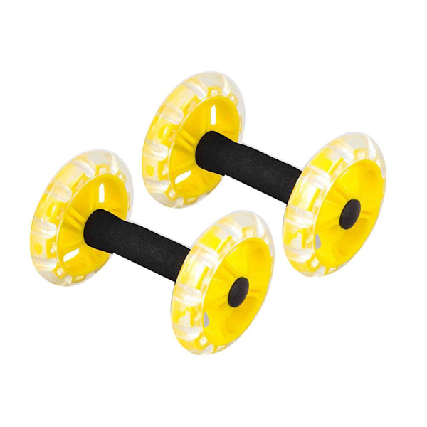 AB Wheel Rollers Fyrhjuligt muskeltränarhjul Green