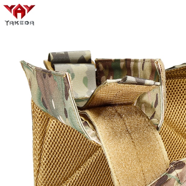 Yakoda Factory Direct Cs Väst Taktiska kläder Utomhus skyddsutrustning Militär fans Kamouflage Taktisk väst för hästträning CP camouflage All yards (size adjustable))