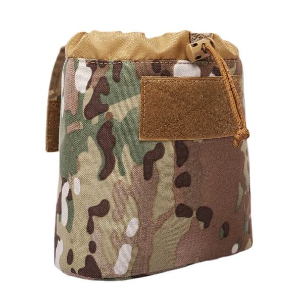 Vikbar Tactical Molle Magazine Dump Drop Pouch Vikbar militär utomhusjakt Utility Recovery EDC Tool Ammo Midjeväska MC