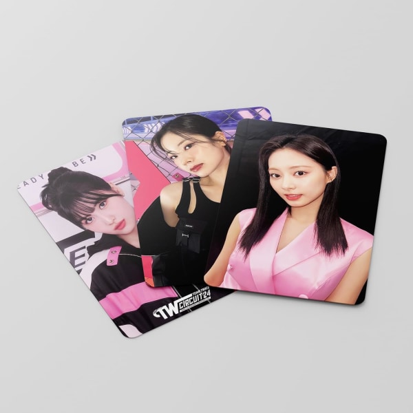 Kpop TWICE Lomo-kort 55 st TWICE CIRCUIT24 Nya albumfotokort TWICE Mini Lomo-vykort för fans Present