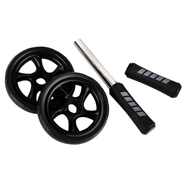 AB Roller Wheel Roller Keep Fit Wheels Noise do Black