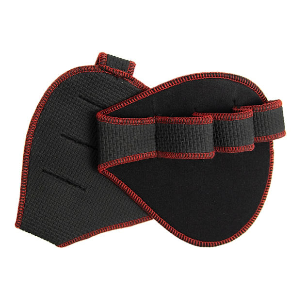 Lifting Palm Dumbbell Grips Pads Unisex Anti Skid red Grips Pads free size