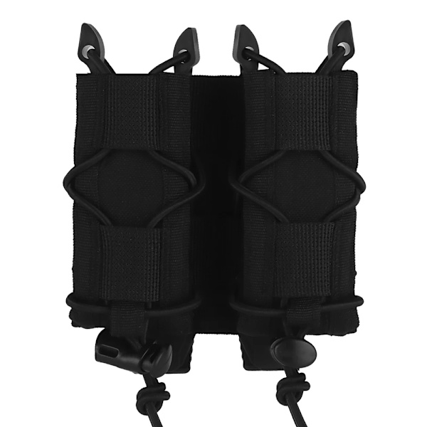 TACGEAR Single Double Triple Mag Pouch hölsterhållare för Pisto Handpistol Glock Sig sauer S&W H&K CZ FN Walther IWI Taurus Mag BK Double