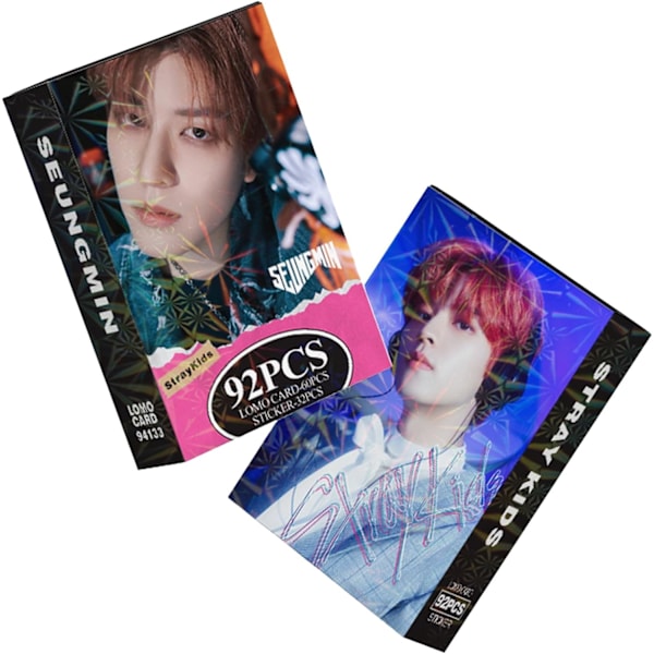 Kpopbp Stray Kids Fotokort 60 st Skz Rock Star Album Phot Por Seungmin