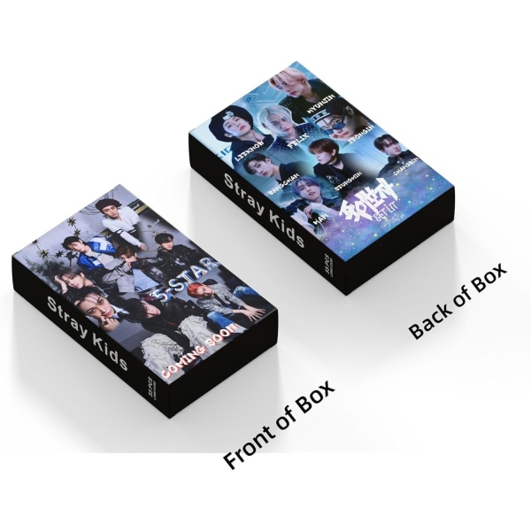 55st Stray Kids Lomo Cards Stray Kids 5-STAR New Album Lomo Card Stray Kids Mini Fotokort Stray Kids Vykort Present för fans (5-STAR 2)