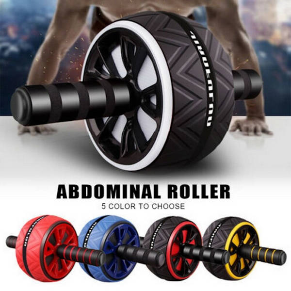 Home Mute Belly Wheel Giant Wheel Roller Automatisk Black