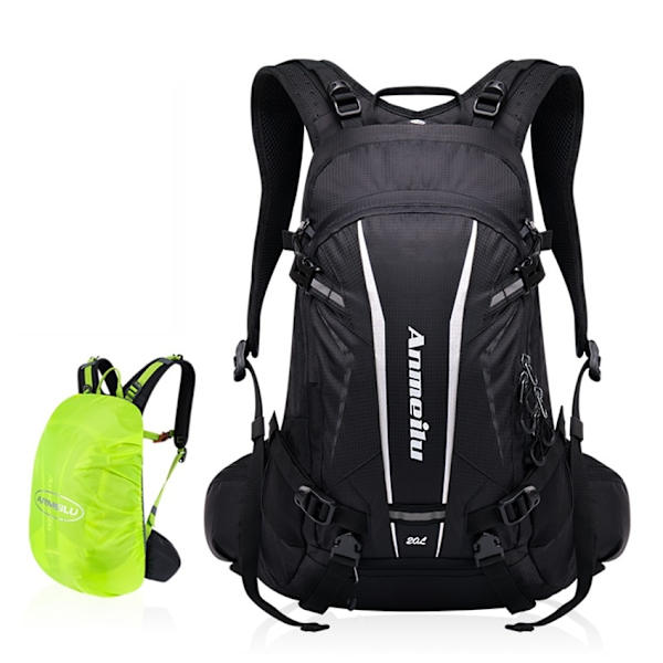 Cykelryggsäck 20L med vattenpåse Cover Vattentät ryggsäck MTB Cykelväskor Sport Camping Vandring Hydration Cykelryggsäck Bicycle Backpack