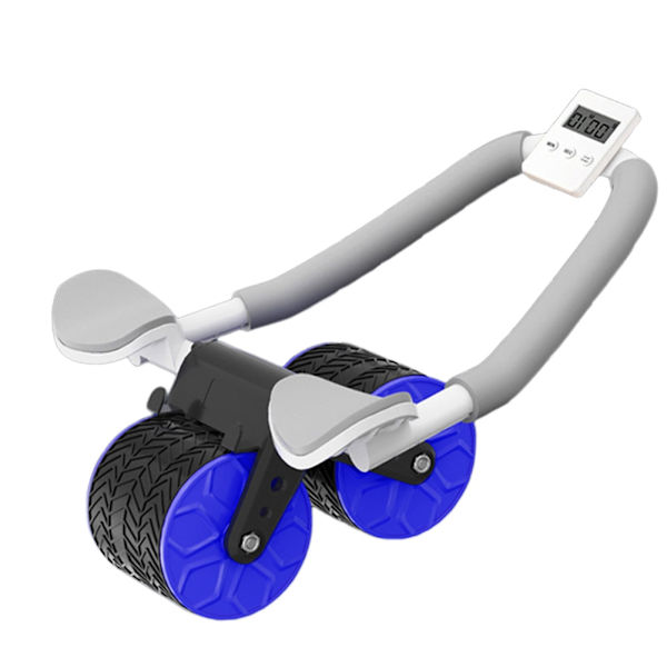 Magmuskelhjul Bodybuilding Roller Antiski Blue with timer