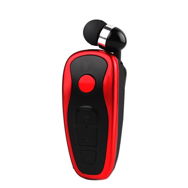 Q7 Wireless 4.1 Headset Vibrerande Alert Bärklämma Black Red