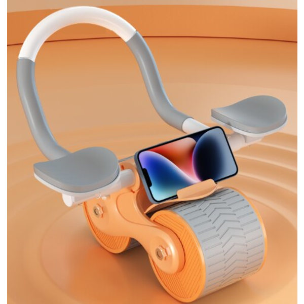 Buktränare med knäskydd och Multifun ORANGE NO TIMER