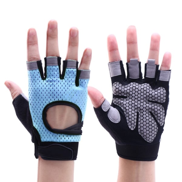 Coolfit Andas Fitness Handskar Tyngdlyftning F blue gloves 1 L