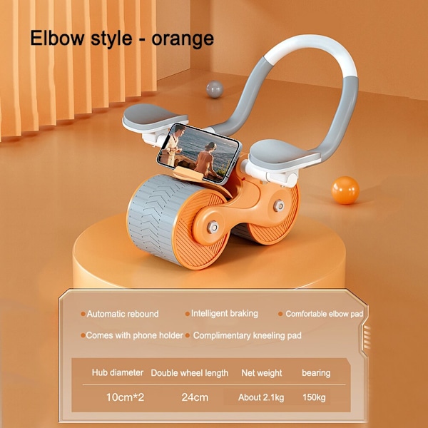 2 i 1 Abdomen Roller Abdominal Roller Exerciser A Oranges