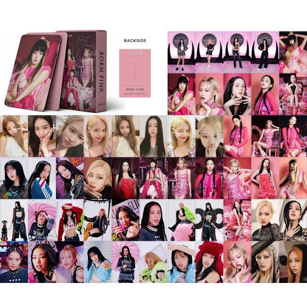 55st/ Set Kpop ASTRO fotokort Stray Kids Time Out lomo kort V lisa fotokort BL-1