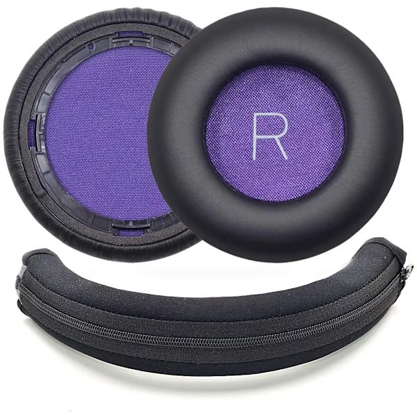 BackBeat PRO öronkuddar Ersättande cover Muffs Delar som är kompatibla med Plantronics BackBeat Pro trådlösa hörlurar Headband