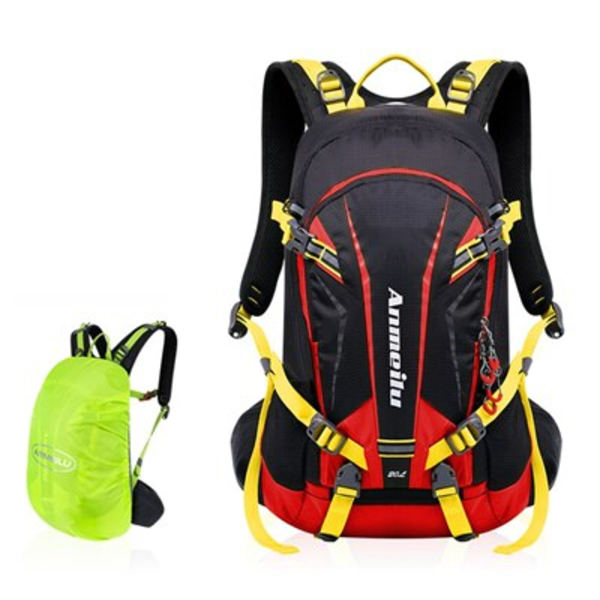 Cykelryggsäck 20L med vattenpåse Cover Vattentät ryggsäck MTB Cykelväskor Sport Camping Vandring Hydration Cykelryggsäck Bicycle Backpack