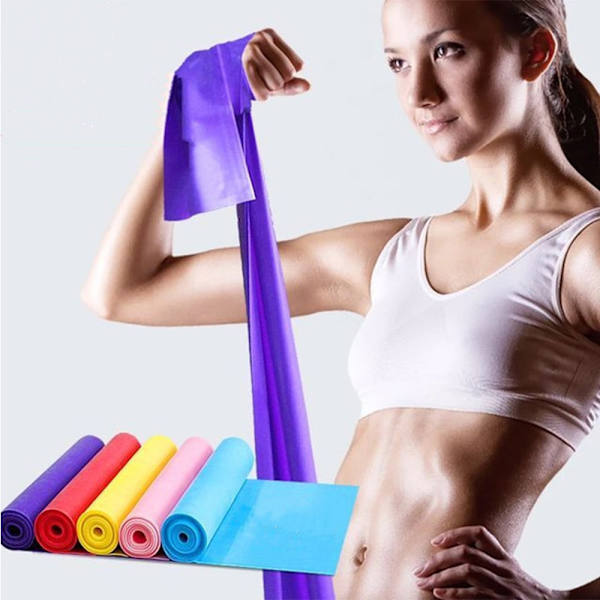 Yoga Fysioterapi Elastiskt band, Gym Resistance Band, Sport Stretching Training Rep, Fitness Equipment, Gym Accessories Finger trainer