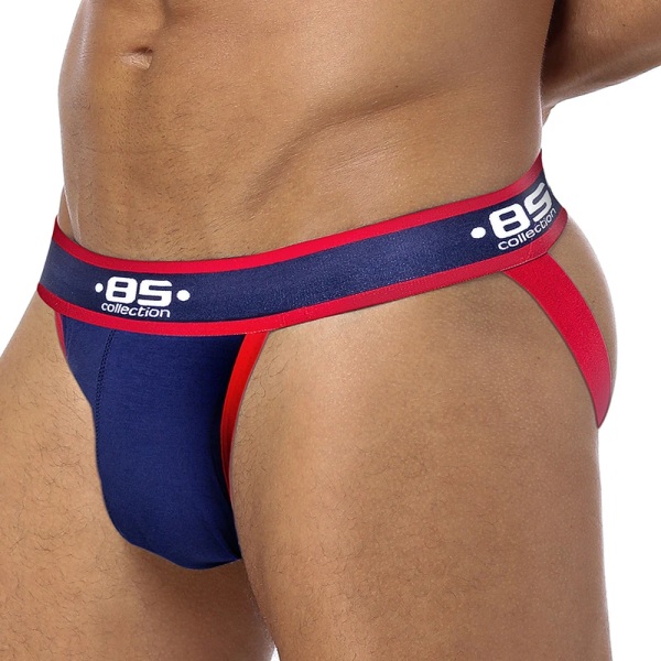 ORLVS Hot Bekväm Tight Herr Underkläder Strings Jockstrap Rygglös Andningsbar bomull Jockstrap Homme Slip Erotisk String Homens White M