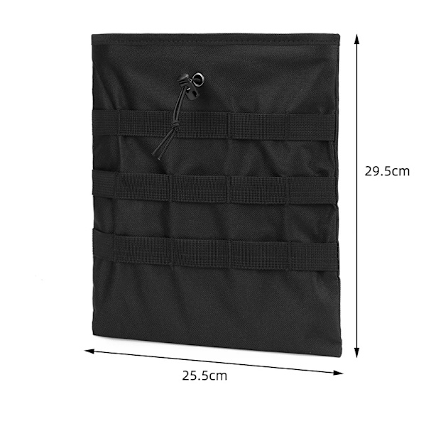 Tactical Molle Dump Pouch AR15 AK47 Ammo Magazine Pouch Hunting Recovery Midjeväska Drop EDC Pouch Militära jakttillbehör cp